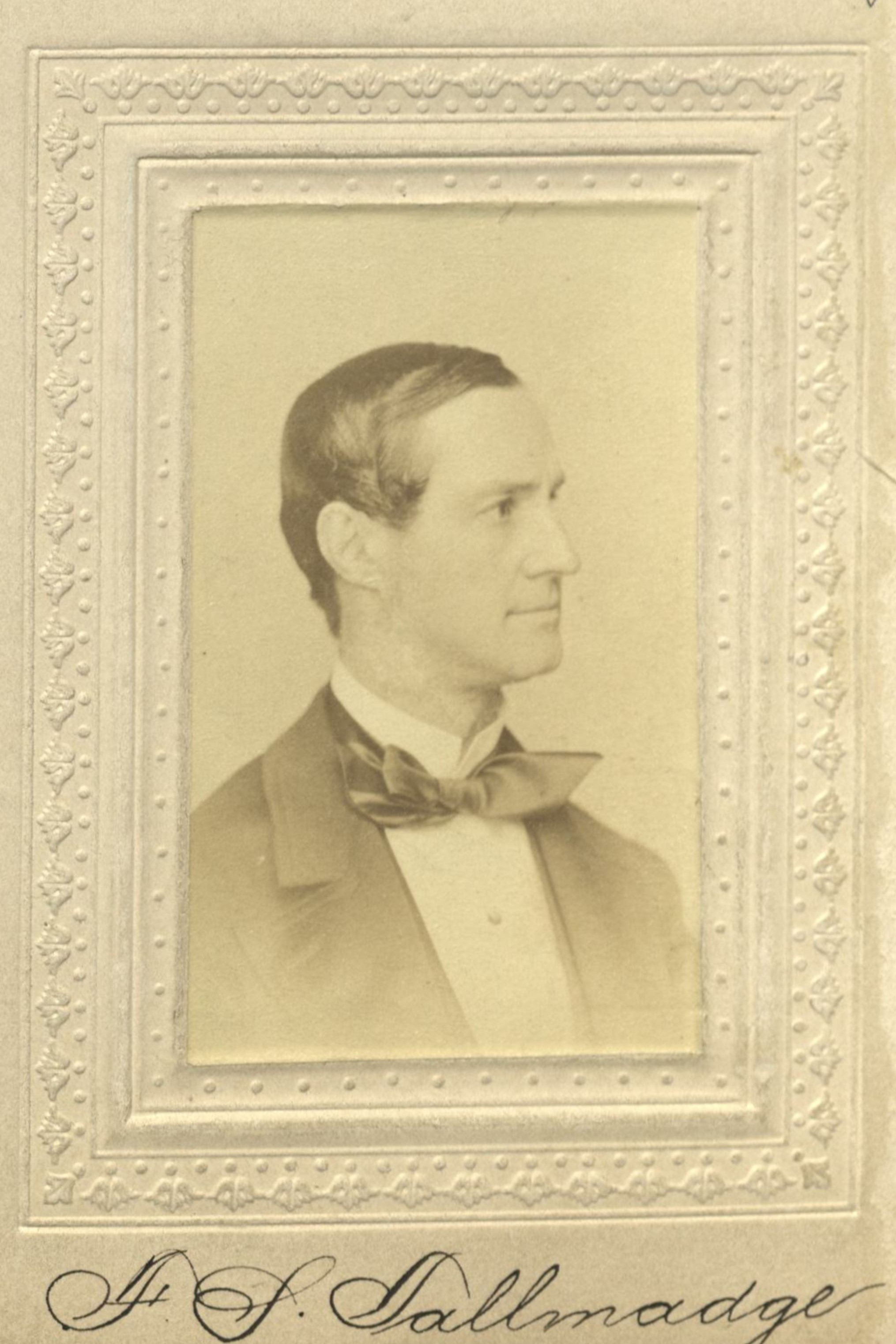 Member portrait of F. S. Tallmadge